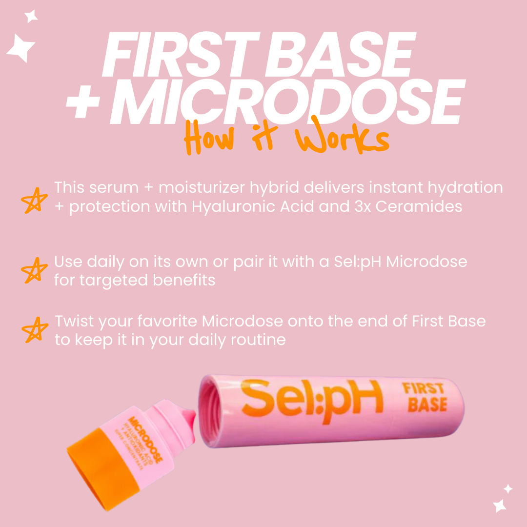 First Base + The 3 Microdoses Bundle + Free Holographic Bag!