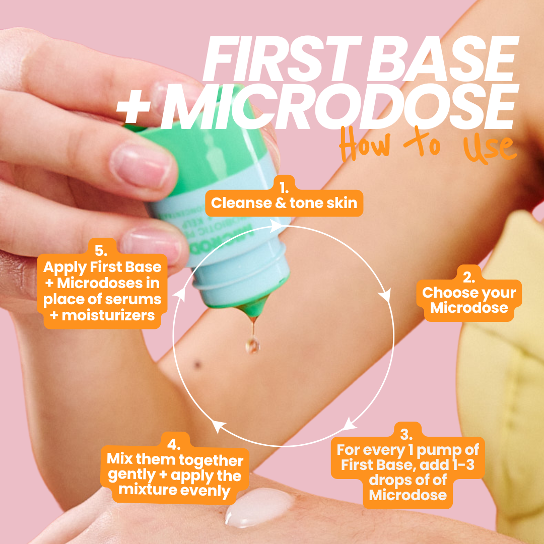 First Base + The 3 Microdoses Bundle + Free Holographic Bag!