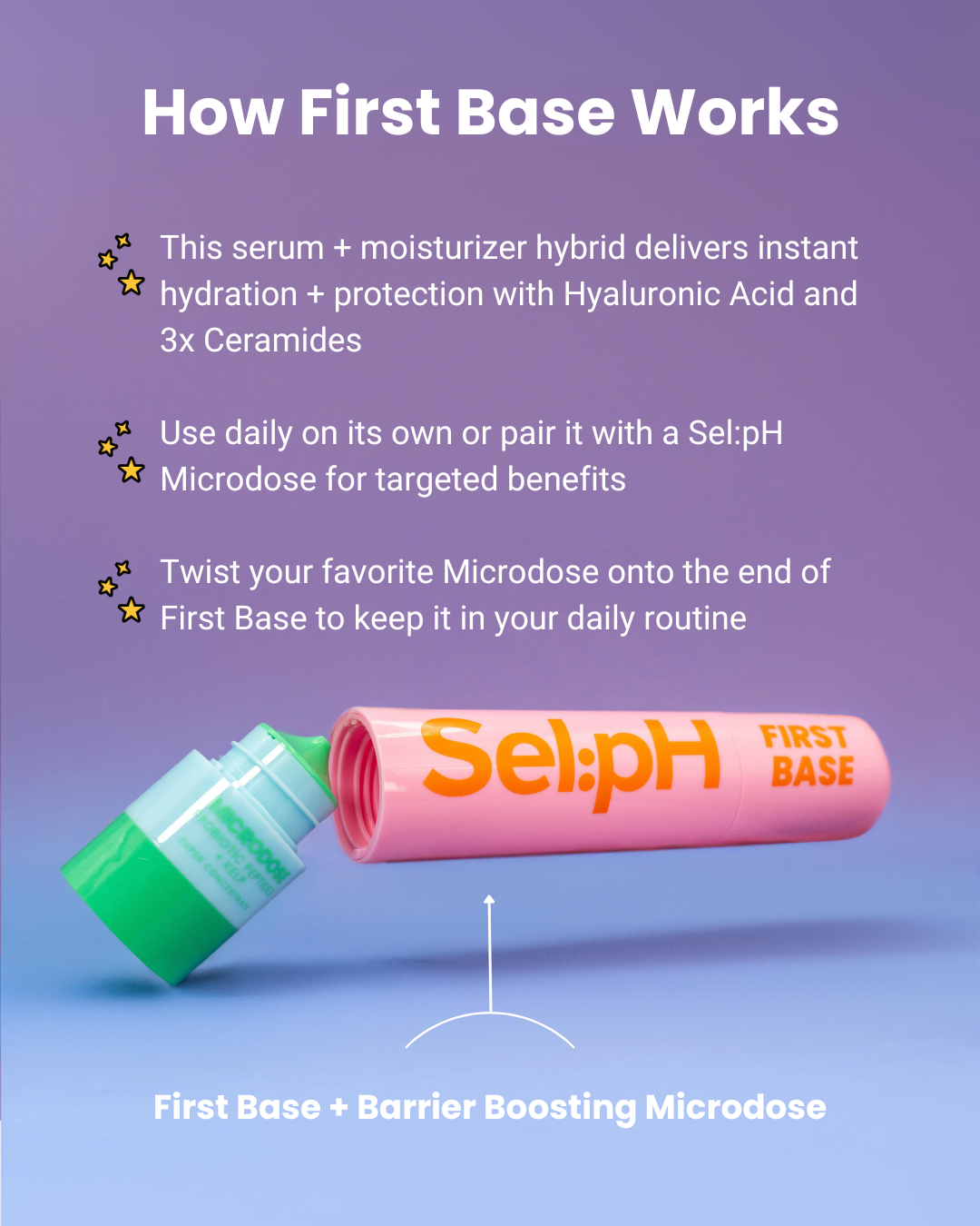 First Base with Hydrating + Barrier Boosting Microdoses Bundle