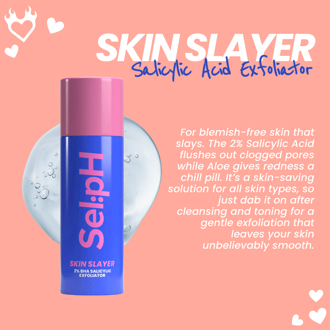 Skin Slayer 2% BHA Salicylic Acid Exfoliator For All Skin + Aloe