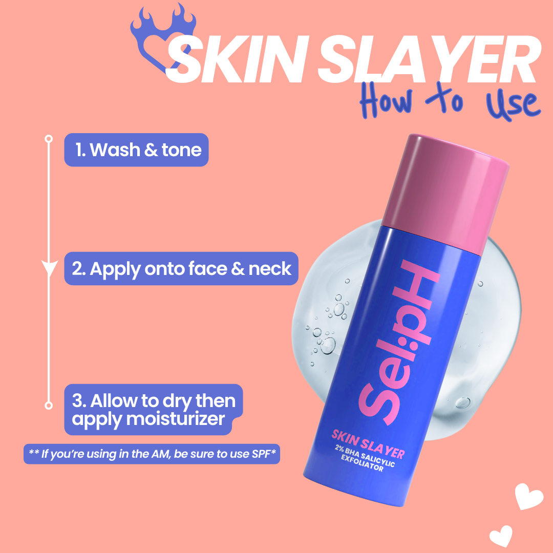 Skin Slayer 2% BHA Salicylic Acid Exfoliator For All Skin + Aloe