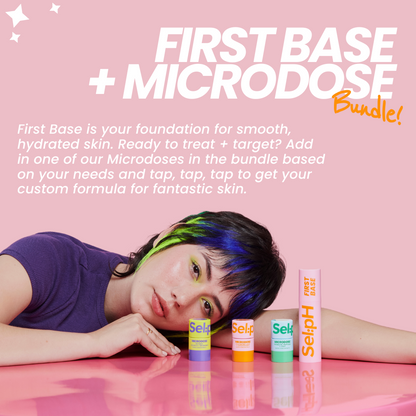 First Base +  The 3 Microdoses Bundle + Free Holographic Bag!