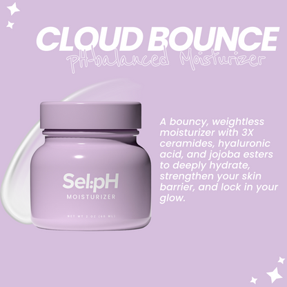 Cloud Bounce Moisturizer with Hyaluronic Acid + 3X Ceramides + Jojoba