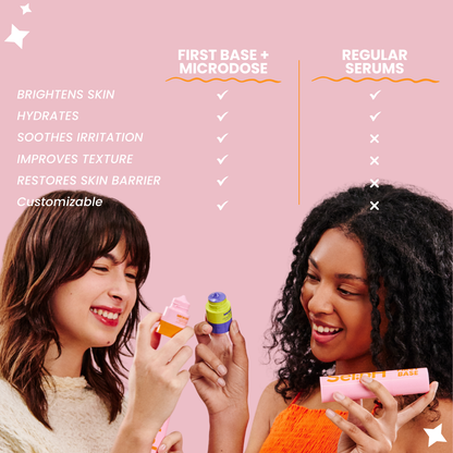 First Base +  The 3 Microdoses Bundle + Free Holographic Bag!