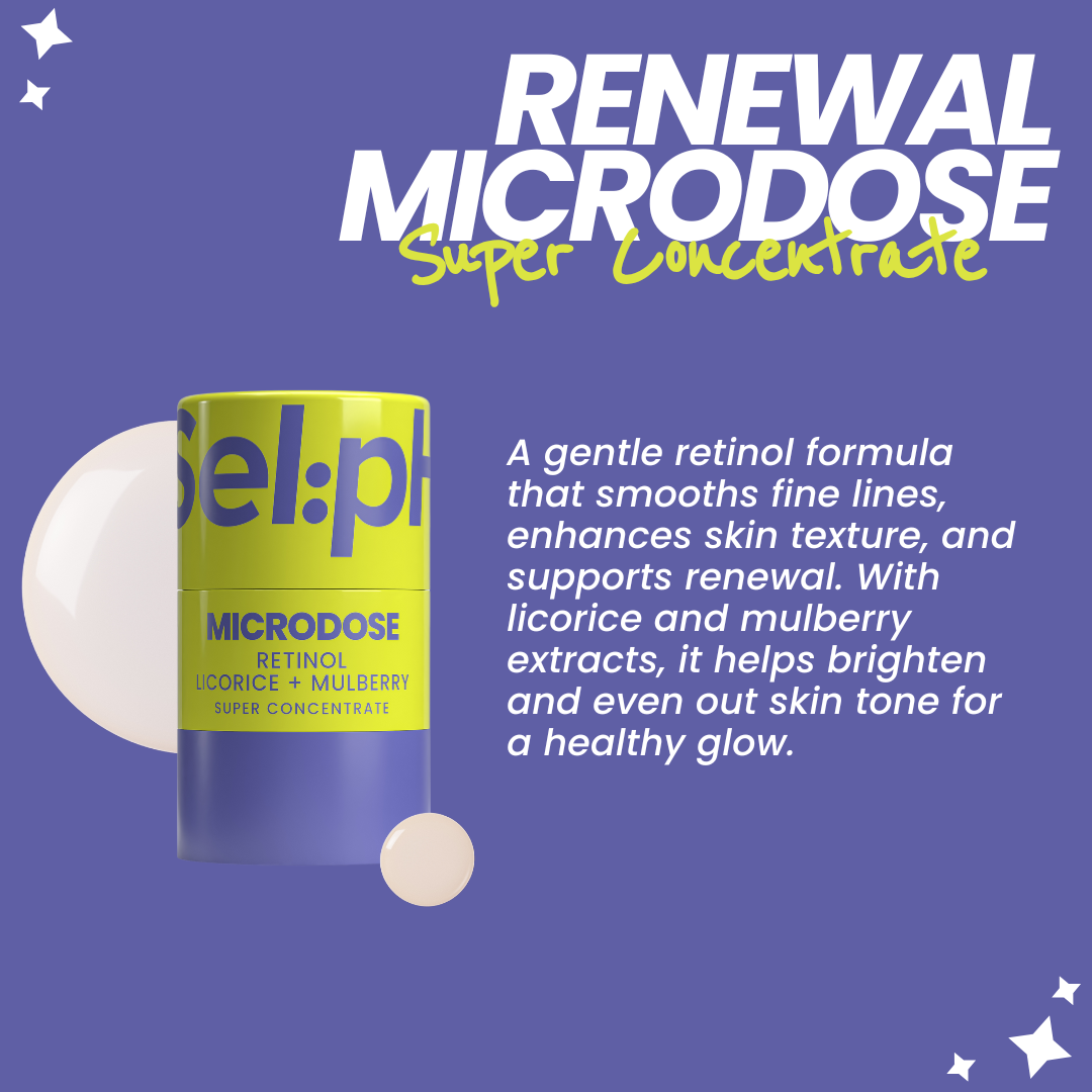 Anti-Inflammatory Microdose with Retinol + Licorice + Mulberry Extracts