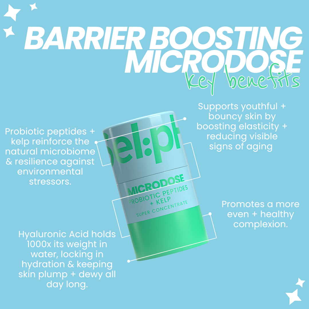 Barrier Boosting Microdose with Probiotic Peptides + Kelp