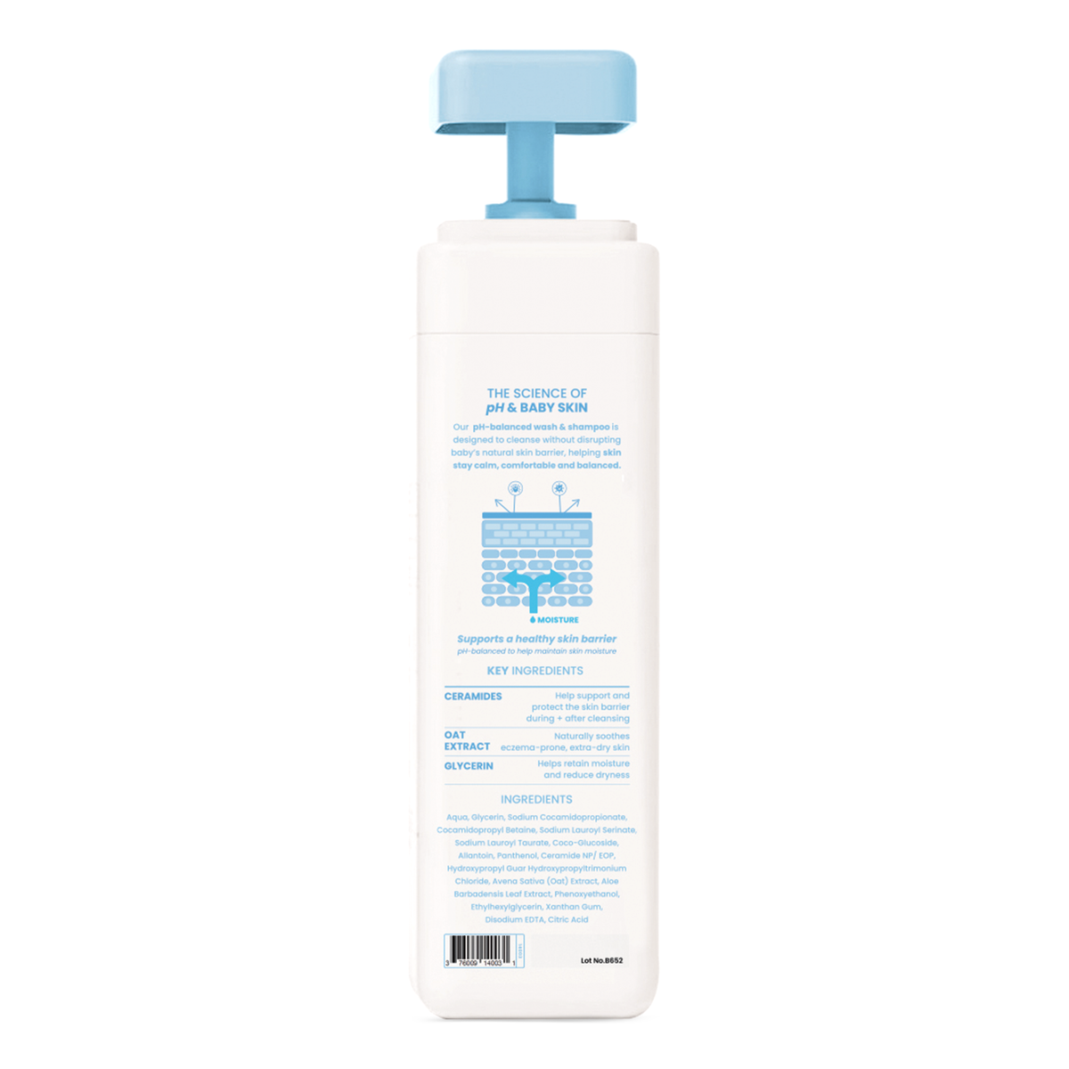 SelpH Baby Eczema + Dryness Head-to-Toe Wash &amp; Shampoo