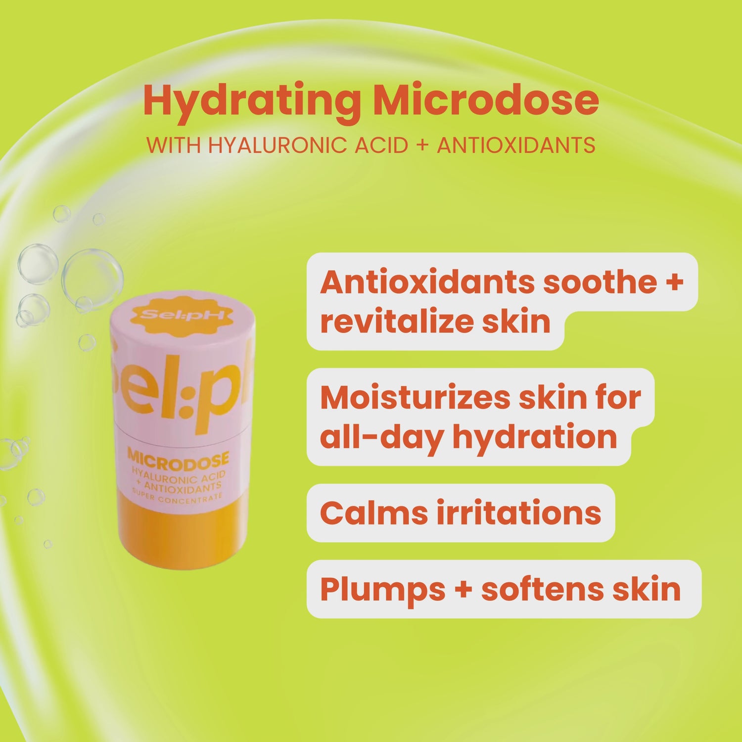 Hydrating Microdose with Hyaluronic Acid + Antioxidants