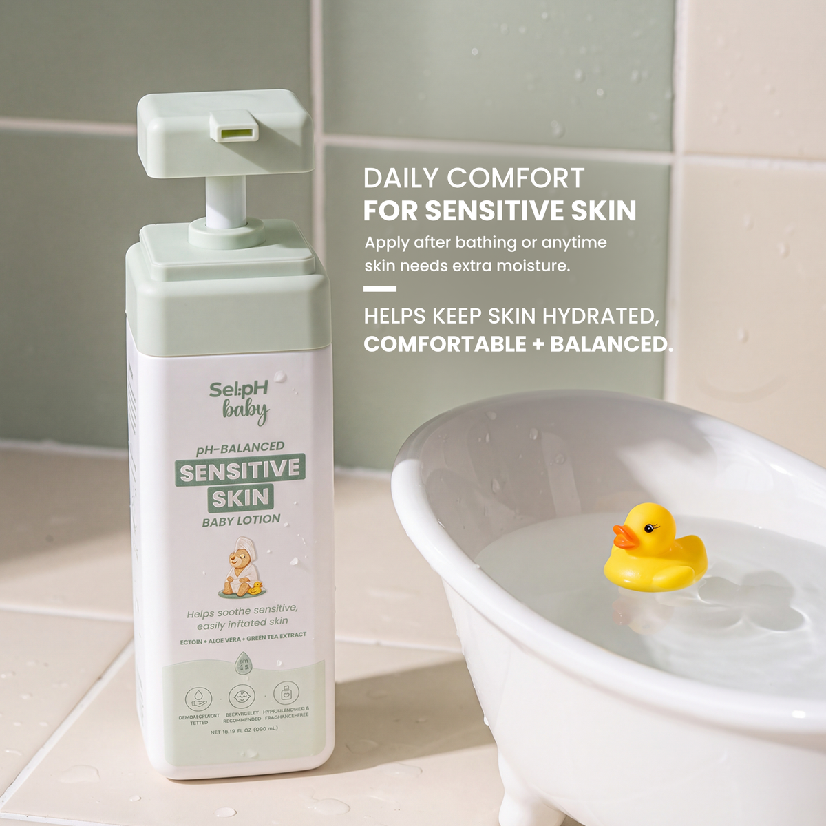 SelpH Baby Sensitive Skin Body Lotion