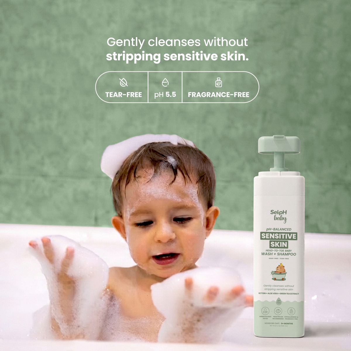 SelpH Baby Sensitive Skin Head-to-Toe Wash &amp; Shampoo