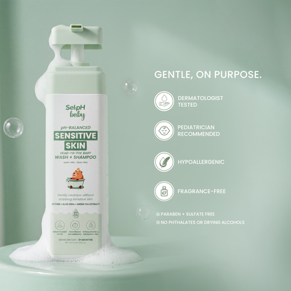 SelpH Baby Sensitive Skin Head-to-Toe Wash &amp; Shampoo